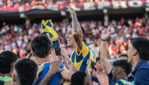 Ángel Di María en el Clásico Rosarino