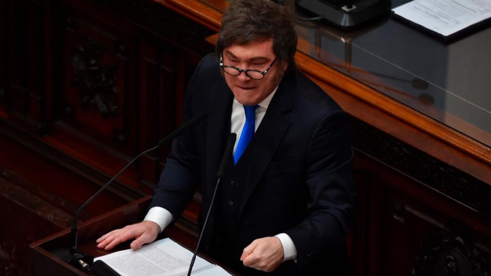 El Presidente Javier Milei apertura Congreso 01032026