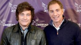 Javier Milei y Diego Santilli