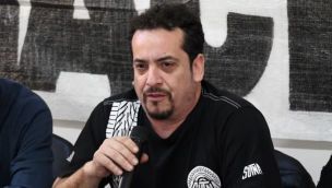 Alejandro Crespo, secretario general del Sindicato Único de Trabajadores del Neumático (SUTNA)