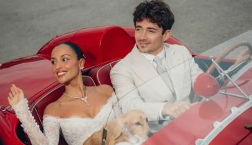 Charles Leclerc, Alexandra Saint Mleux y Leo
