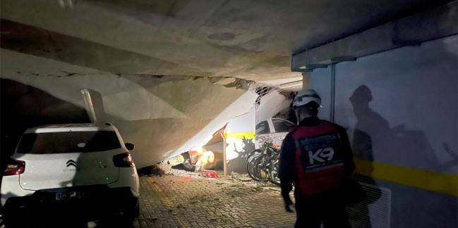 Derrumbe en Mafalda y Suárez, Parque Patricios 03032026