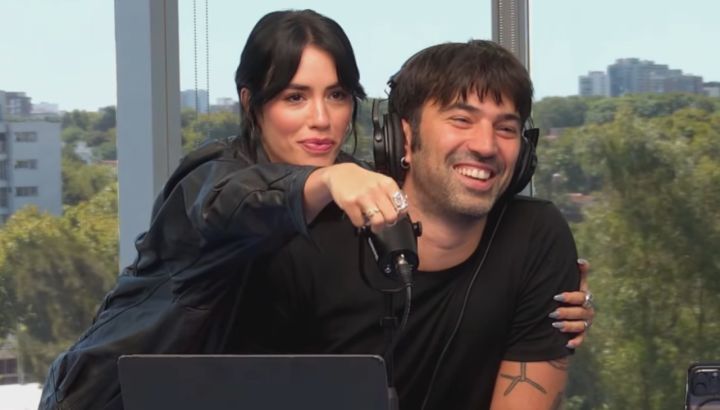 Lali Espósito irrumpió en pleno vivo de Gelatina y mostró su anillo de compromiso: la reacción de Pedro Rosemblat