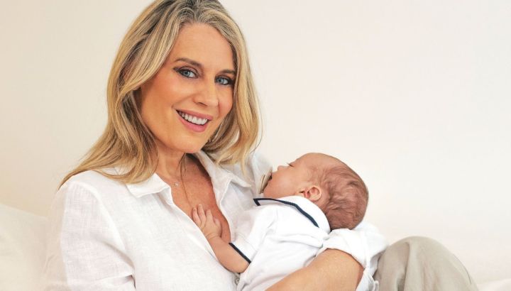 Rocío Marengo mostró los juguetes que usa su hijo, Isidro, para la estimulación temprana