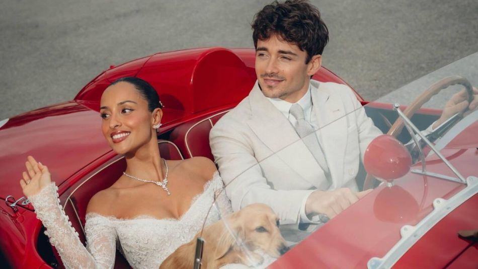 Charles Leclerc, Alexandra Saint Mleux y Leo