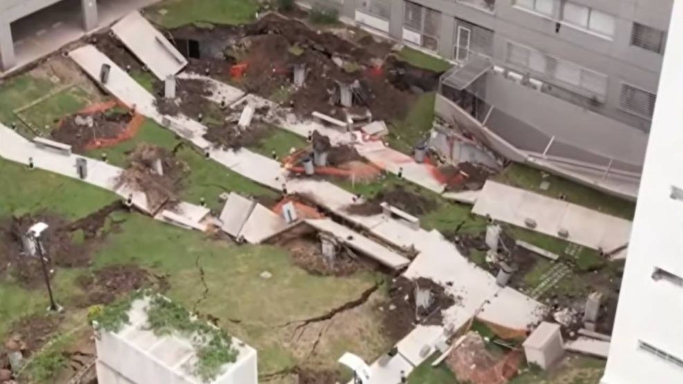 Derrumbe en Parque Patricios 03032026