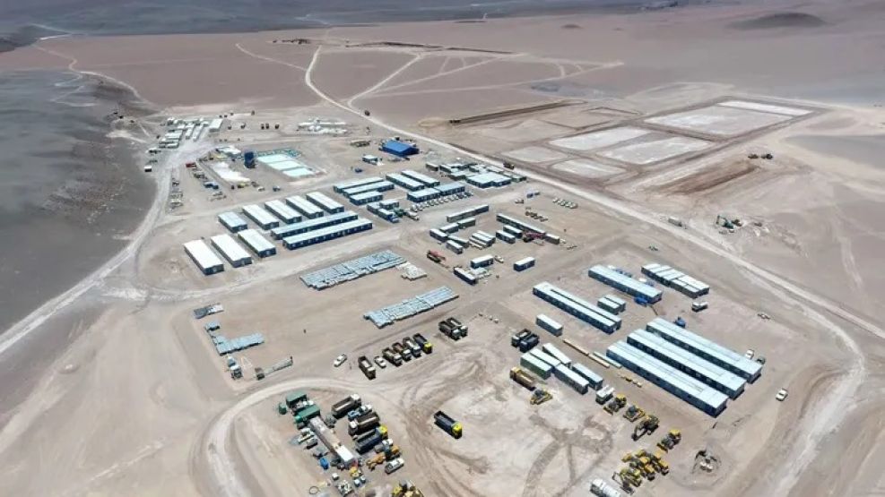 Una minera china presentó un proyecto millonario.