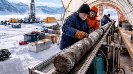 Científicos hallan evidencias de un océano prehistórico tras perforar el suelo antártico 04032026