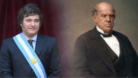 Un diputado libertario cercano a Bullrich comparó a Milei con Sarmiento: “Otro al que llamaban loco”