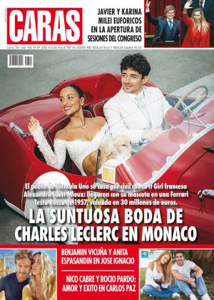 La suntuosa boda del francés Charles Leclerc en Mónaco