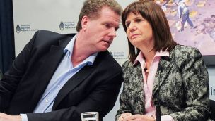 Patricia Bullrich y Gerardo Milman