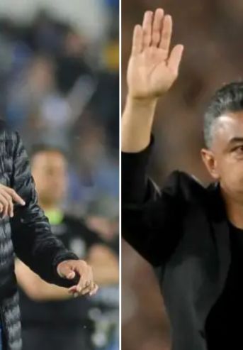 Eduardo Coudet y Marcelo Gallardo