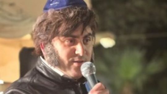 "Fenómeno barrial": la foto de un imitador de Milei en Israel