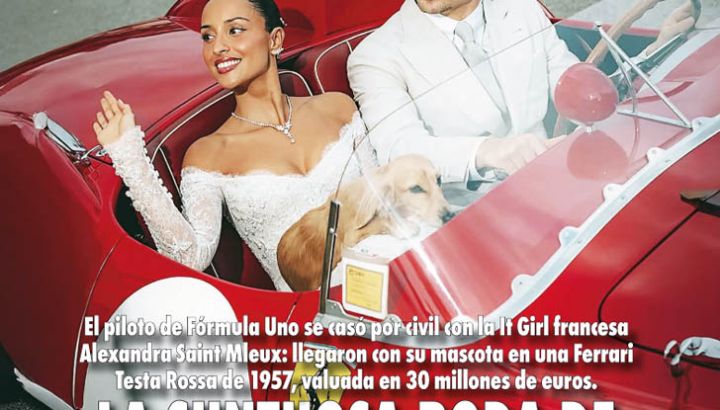 La suntuosa boda de Charles Leclerc en Mónaco