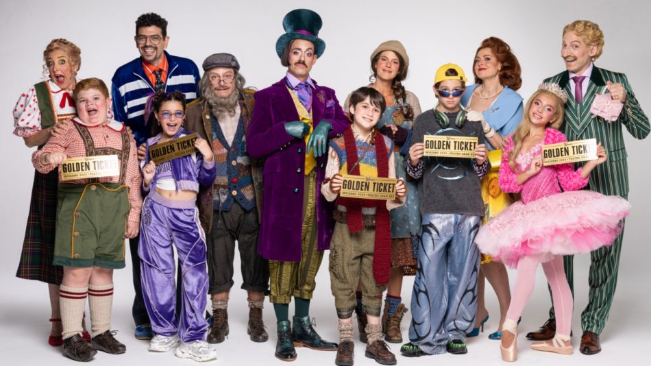 El elenco de "Charlie y la Fábrica de Chocolate"