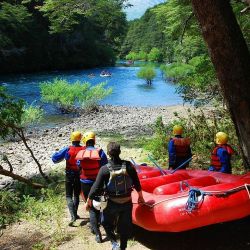 Expedición al río manso de Extremo Sur.