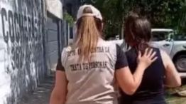 Así rescatan a joven discapacitada de una presunta red de trata.