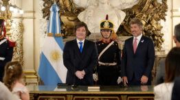 La ceremonia de jura de Juan Bautista Mahiques como ministro de Justicia