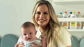 Alejandra Maglietti mostró el deporte que hace con su hijo, Manu