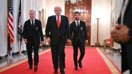 Donald Trump homenajea a Lio Messi y al Inter Miami en la Casa Blanca