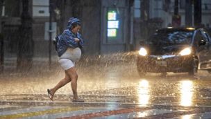 Llegan las lluvias al AMBA y se mantendrán por 48 horas tras una jornada de 30 grados 05033036