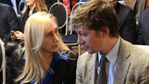Karina Milei y Santiago Caputo