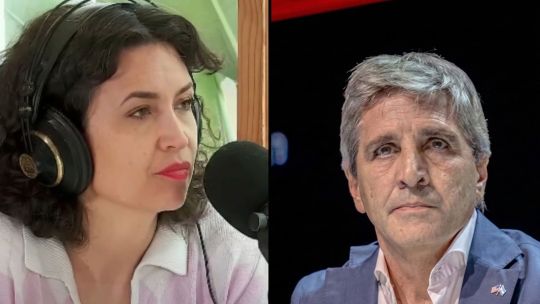 Julia Mengolini propone guillotina para Luis "Toto" Caputo
