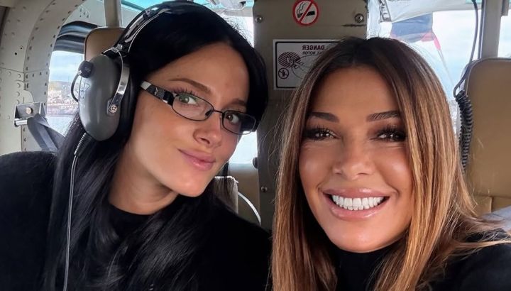 Cathy Fulop usó una foto de su hija para mostrar a su nieta: "Gía se parece mucho a Oriana"