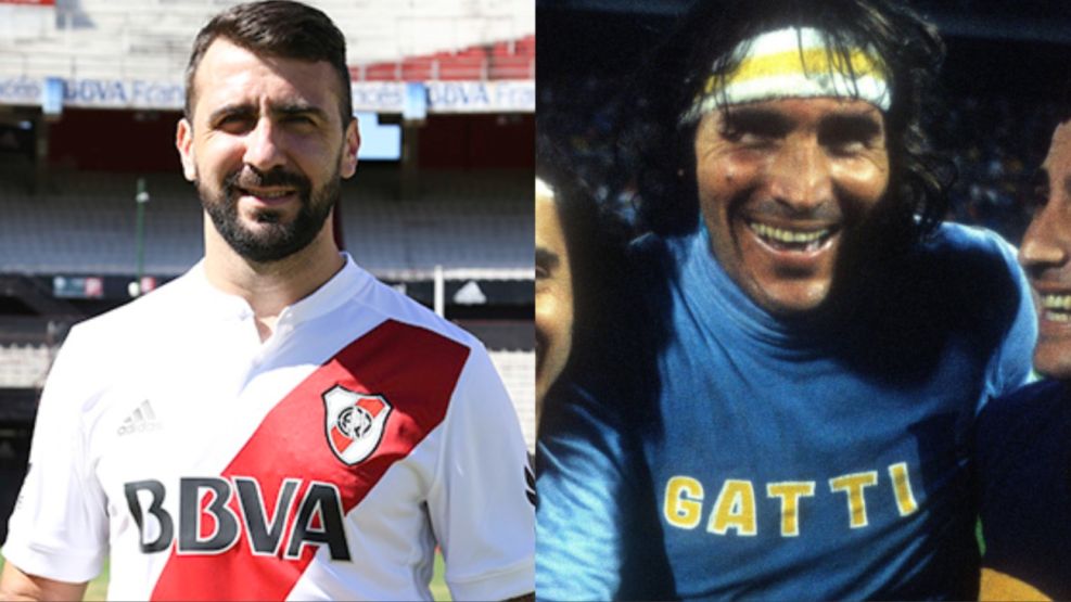 Lucas Pratto y Hugo Orlando Gatti