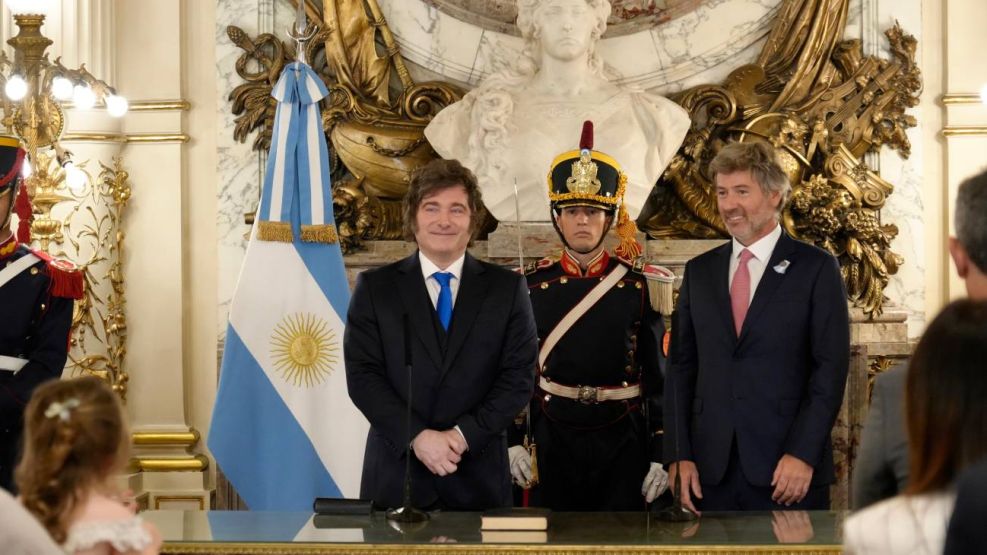 Presidente tomó juramento a Juan Bautista Mahiques como nuevo ministro de Justicia 05032026