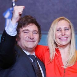 Javier Milei y Karina Milei | Foto:CEDOC