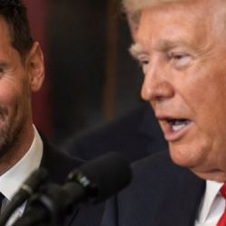 Messi Con Trump | Foto:AFP