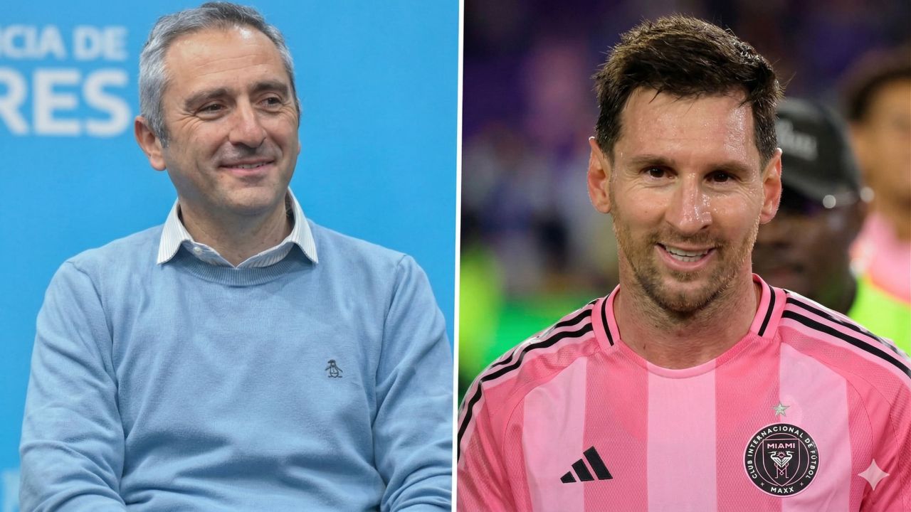 Larroque & Messi | Foto:CEDOC