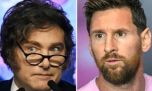 El posteo de Milei bancando a Messi
