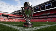 Flamante trofeo de la Finalissima