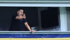 Juan Román Riquelme en La Bombonera