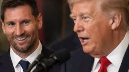 Lionel Messi y Donald Trump
