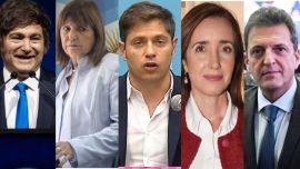 Encuesta en redes sociales: Kicillof, Villarruel y Massa casi duplican el nivel de rechazo de Milei y Bullrich