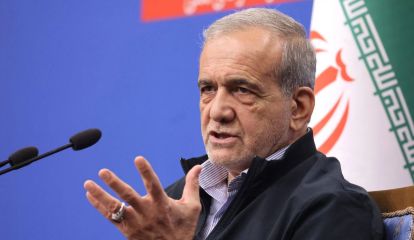El presidente de Irán, Masoud Pezeshkian