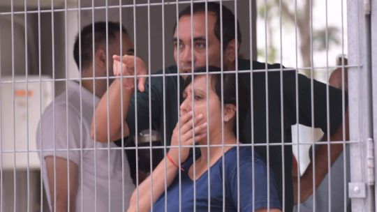 Evacuaron nuevamente a las familias de la Torre A del complejo de Parque Patricios por un posible colapso