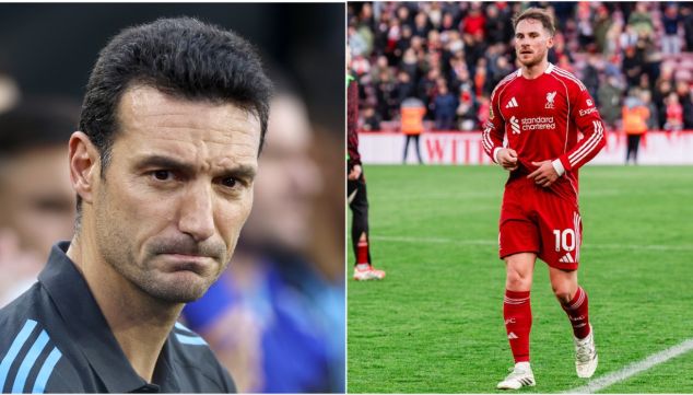 Lionel Scaloni y Alexis Mac Allister