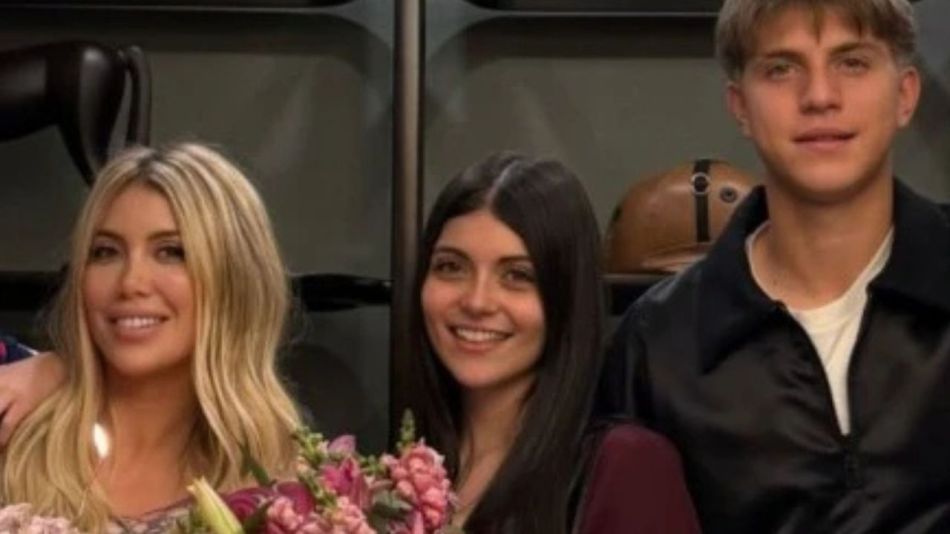 Wanda Nara, Valentino López, Carola Sánchez Aloe