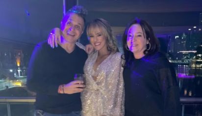 Sergio Lapegüe, Micaela Lapegüe y Bochi