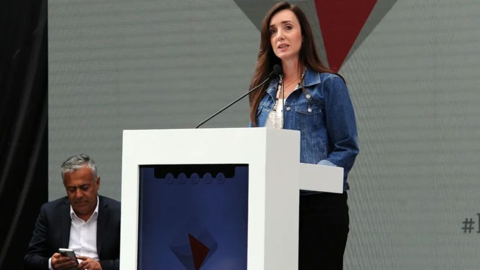 La vicepresidente Victoria Villarruel en la 90° edición de la Fiesta de la Vendimia, en Mendoza
