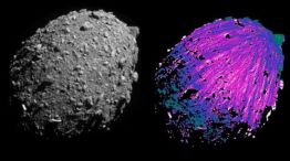 abanicos en Dimorphos