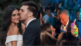 El video viral de Mauricio Macri a puro pogo en el casamiento de Emily Lucius y Rodrigo Valladares
