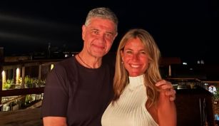 María Belén Ludueña y Jorge Macri