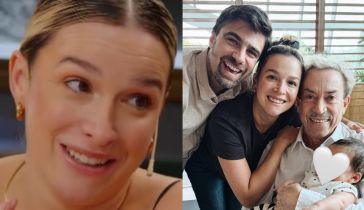 Aníbal Pachano, Sofía Pachano y Santiago Ramundo junto a Vito