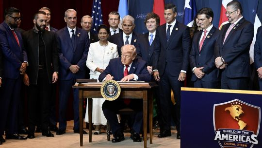 Trump Shield of the Americas