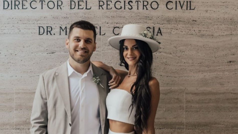 Emily Lucius y Rodrigo Valladares Macri 